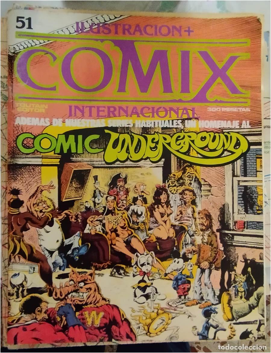 C&oacute;mics: COMIX INTERNACIONAL N.&ordm; 51 HOMENAJE AL COMIC UNDERGROUND - Foto 1