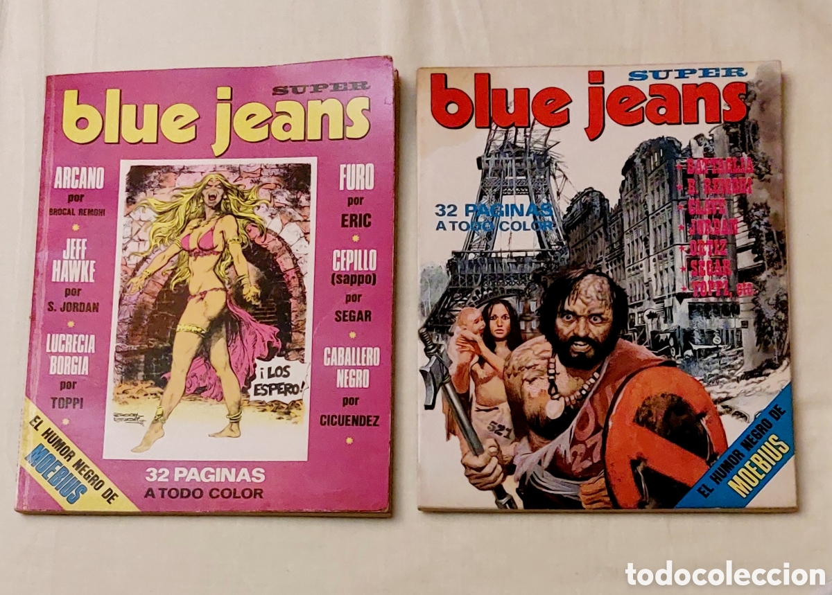 Comics: 2 Revistas Comics SUPER BLUE JEANS - n&deg;17 y 18