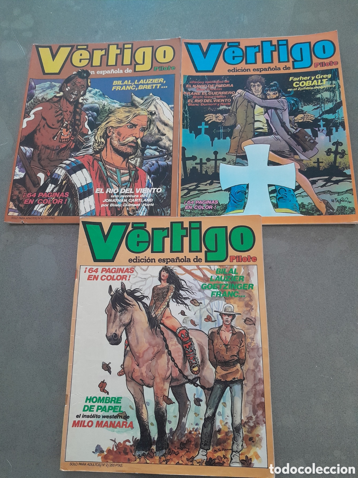 C&oacute;mics: C&oacute;mics Vertigo de Pilote - Foto 1