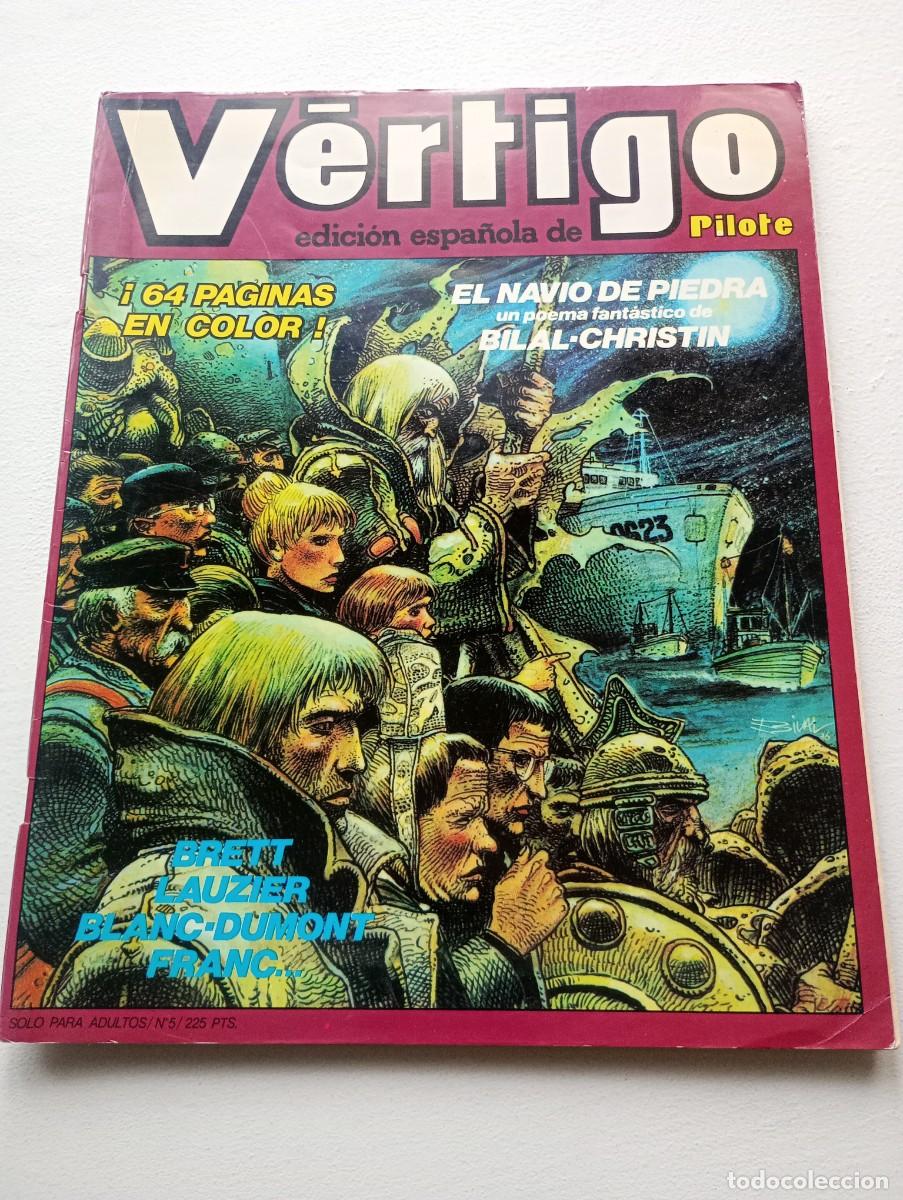 C&oacute;mics: V&eacute;rtigo n&uacute;mero 5. Versi&oacute;n espa&ntilde;ola de Pilote - Foto 1