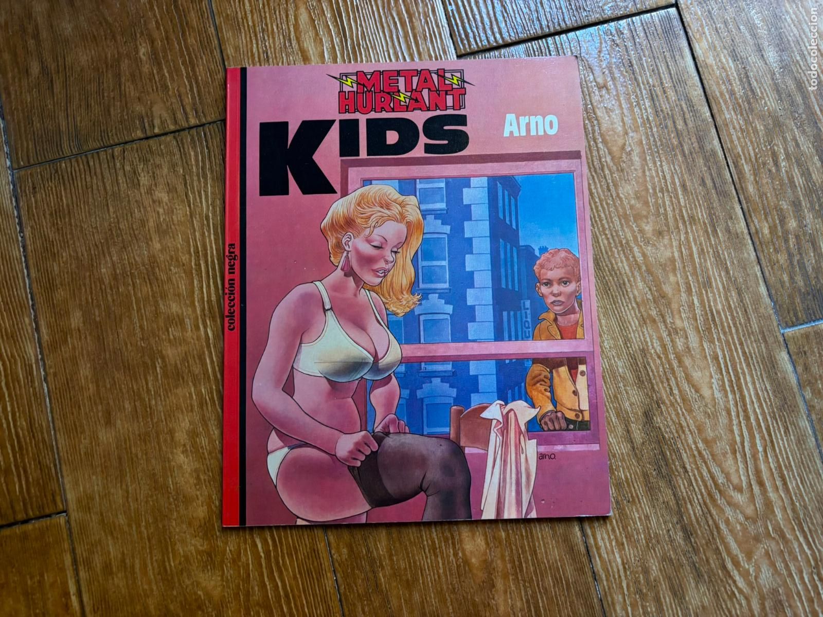 C&oacute;mics: METAL HURLANT COLECCION NEGRA N&ordm; 24 - KIDS POR ARNO - EUROC&Oacute;MIC 1984