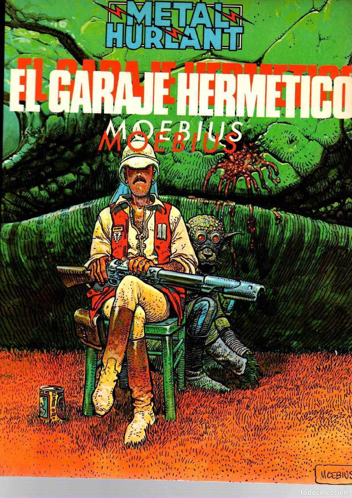 C&oacute;mics: EL GARAJE HERMETICO. MOEBIUS. METAL HURLANT. COLECCION NEGRA. N&ordm; 16 EUROCOMIC, 1983