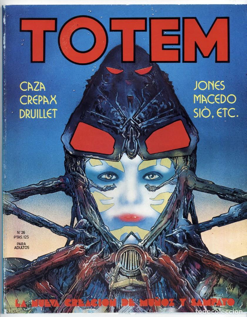 C&oacute;mics: COMIC TOTEM N&ordm; 26 EDITORIAL NUEVA FRONTERA CREPAX SAMPAYO EXCELENTE ESTADO 1980