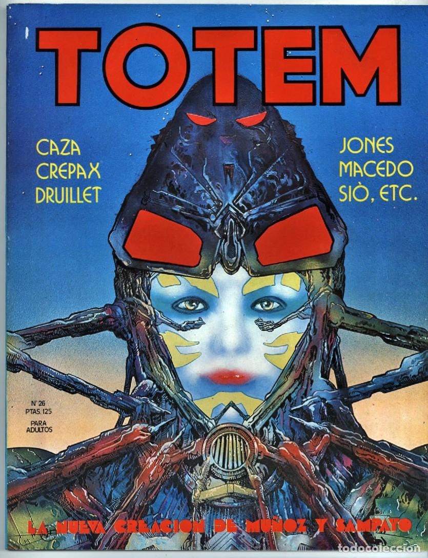 C&oacute;mics: COMIC TOTEM N&ordm; 26 EDITORIAL NUEVA FRONTERA EXCELENTE ESTADO 1980