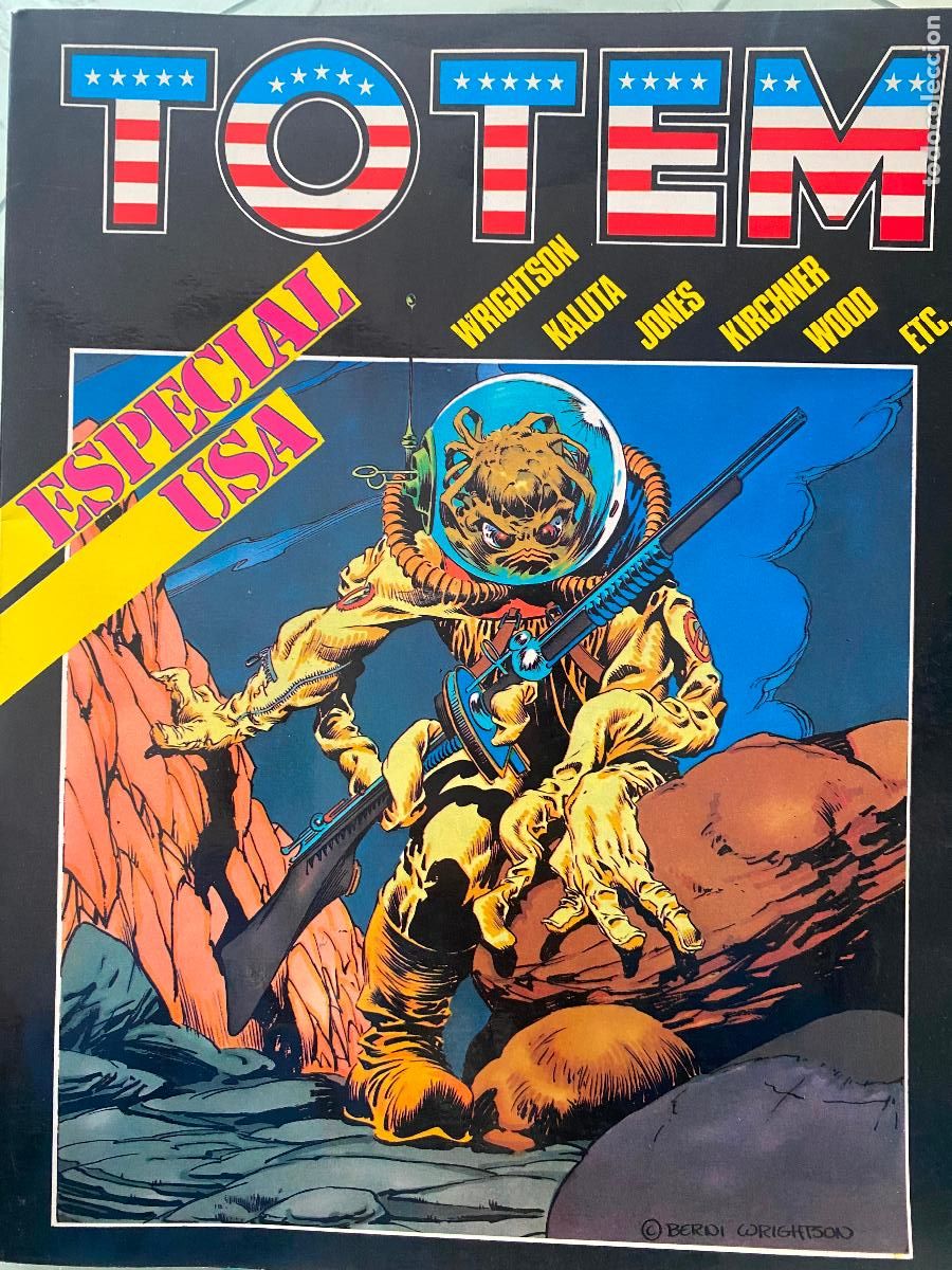 C&oacute;mics: Totem Extra N&ordm; 19 Especial USA 6. Nueva Frontera 1978