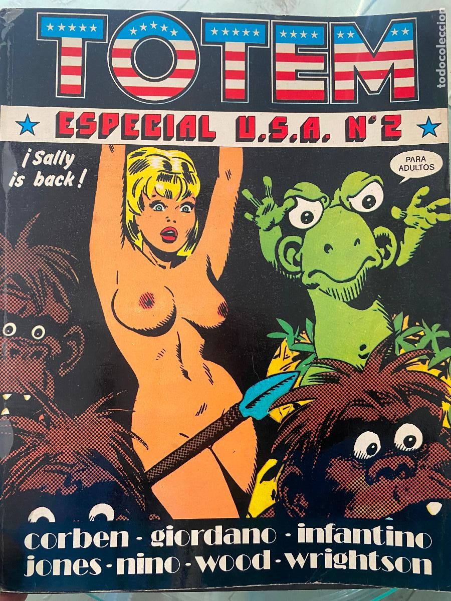 Comics : Totem Extra n&ordm; 3 - Especial U.S.A. n&ordm; 2, Nueva Frontera 1977, ALEX NINO, BERNIE WRIGHTSON, CARMINE I