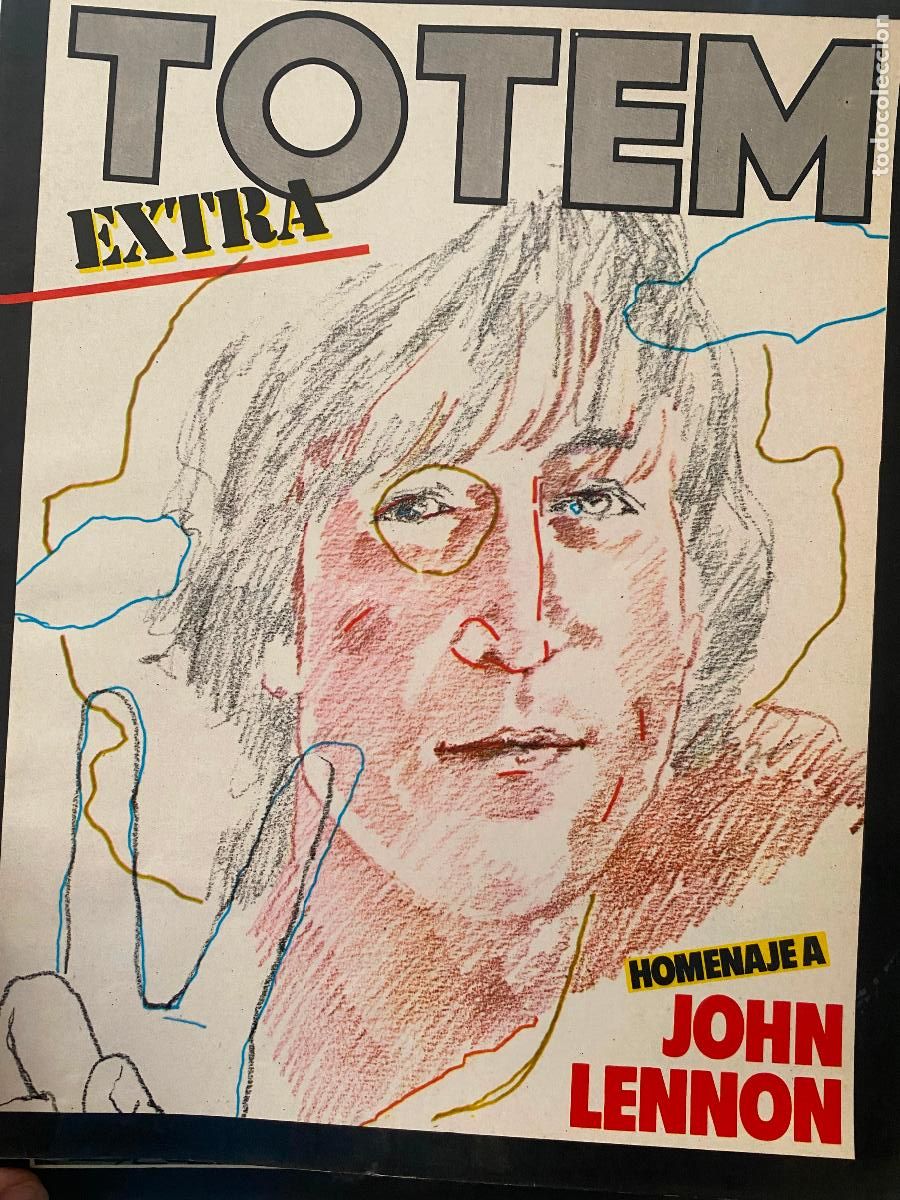 Comics : Totem Extra N&ordm; 15, Homenaje a John Lennon. Nueva Frontera 1977