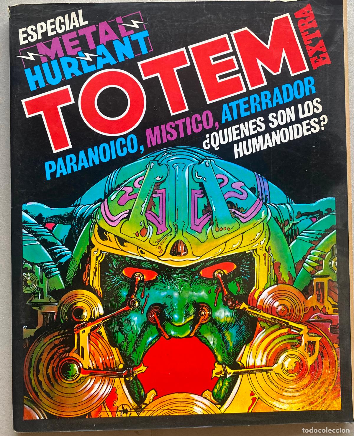 Comics : Totem Extra N&deg; 11 Especial Metal Hurlant Nueva frontera 1977