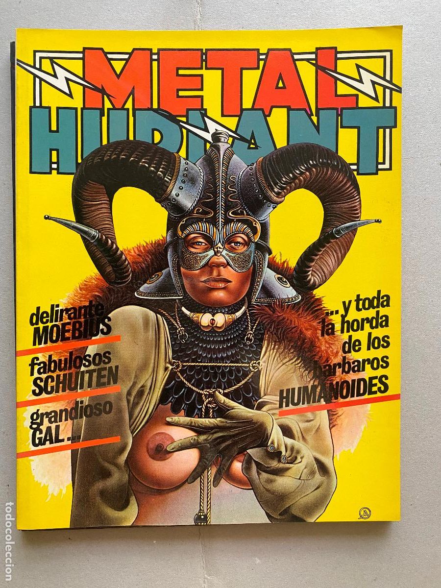 C&oacute;mics: Metal Hurlant. n&ordm;2 Moebius... Editorial Nueva Frontera, 1981