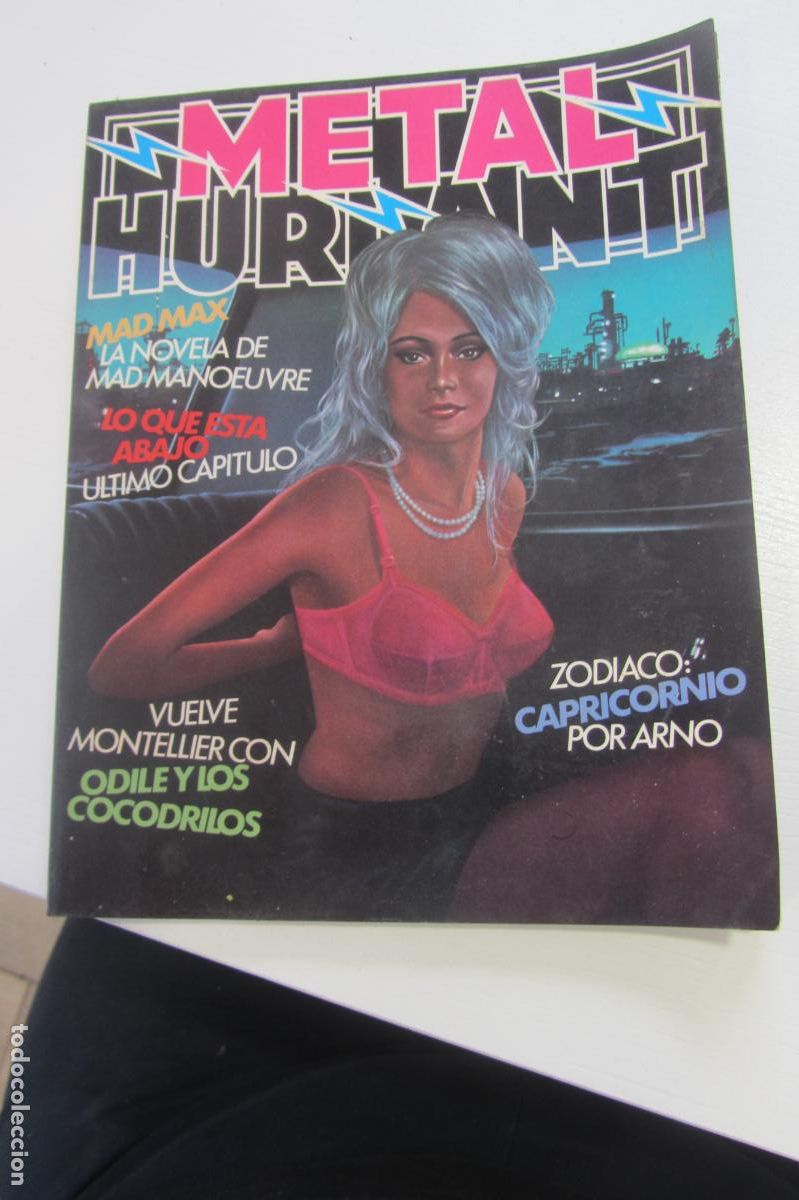 Comics: METAL HURLANT N&ordm; 22 MAD MAX MONTELLIER ODILE EUROCOMIC NUEVA FRONTERA buen estado ARX304