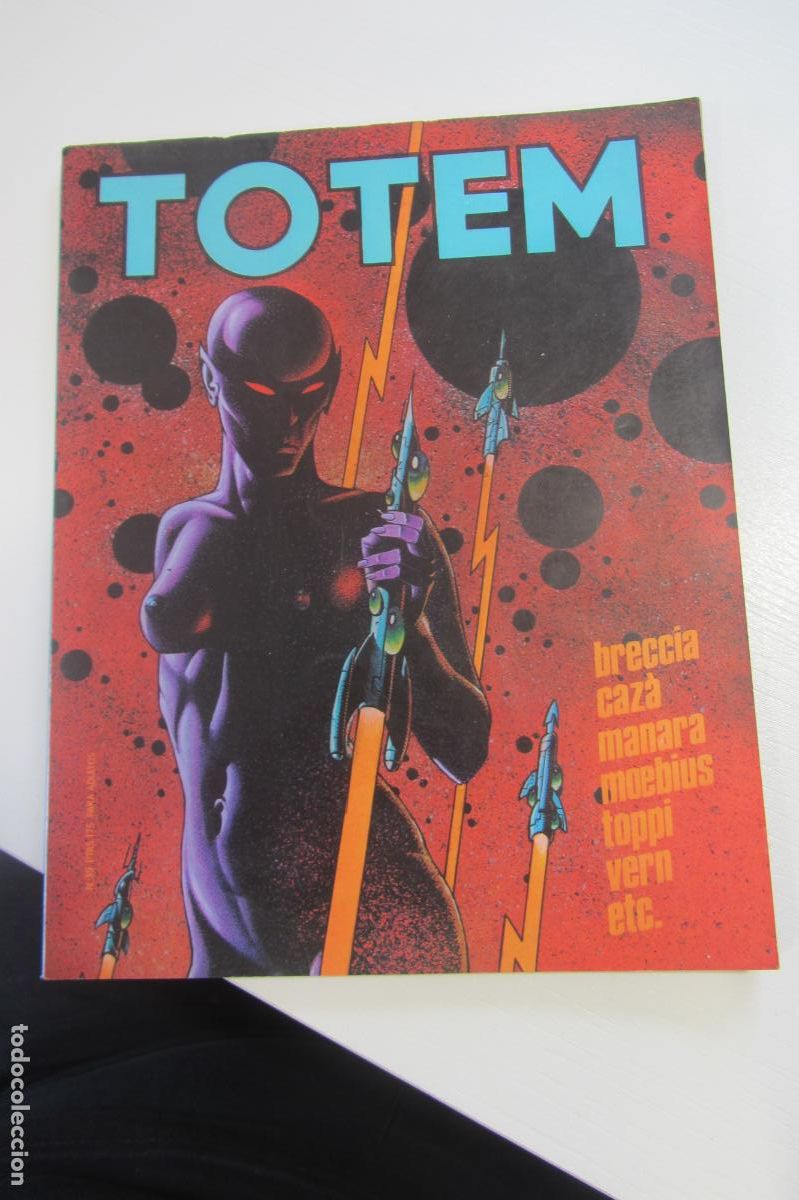 Comics: TOTEM. N&ordm; 39. BRECCIA. CAZA. MANARA. VERN. EDITORIAL NUEVA FRONTERA ARX319
