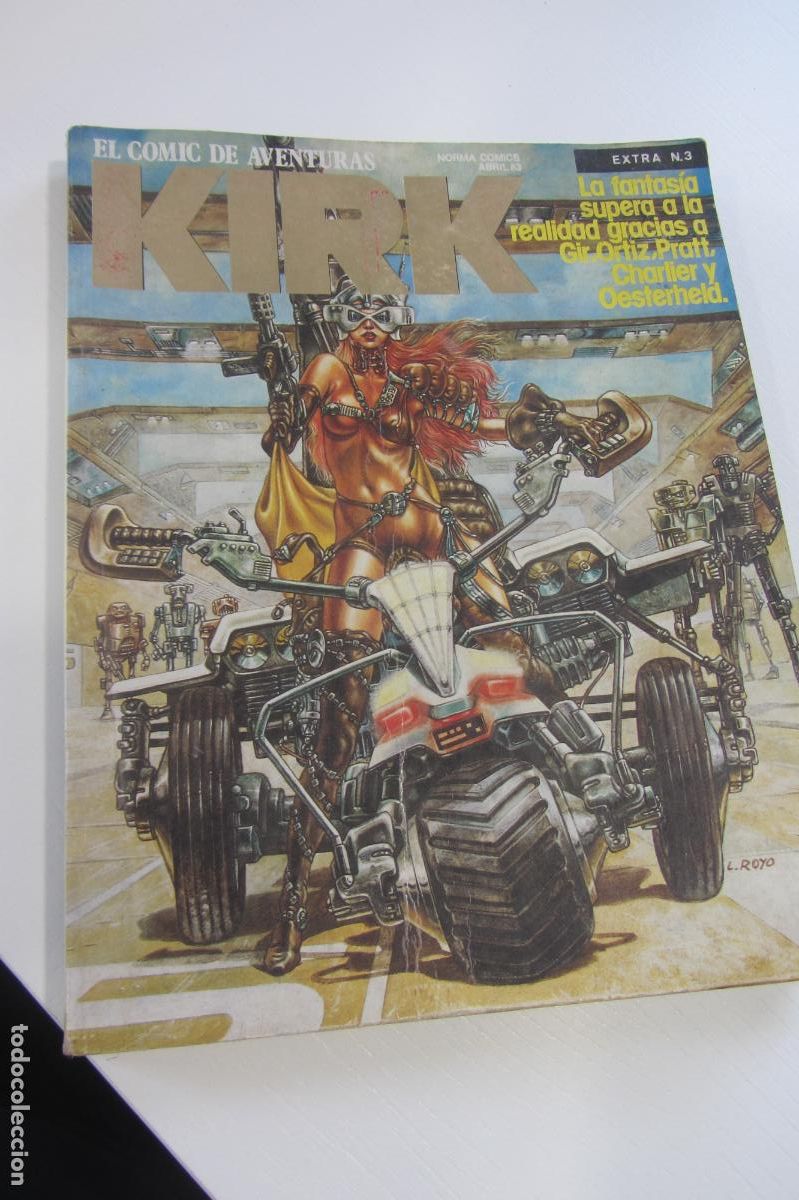 C&oacute;mics: KIRK EXTRA N&ordm; 3. NORMA C&Oacute;MICS. ABRIL DE 1983 RETAPADO 8 AL 11 ARX203