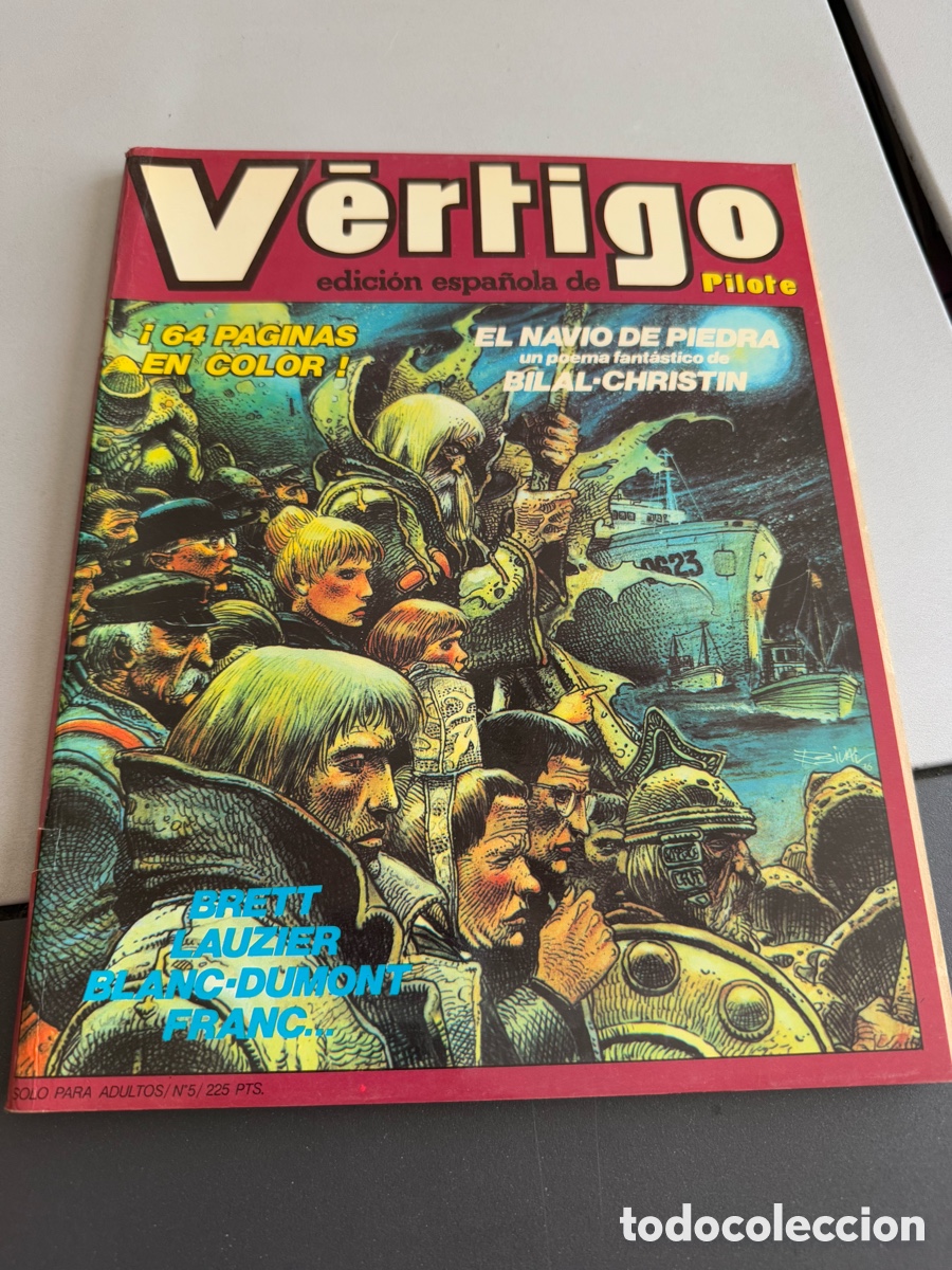 C&oacute;mics: V&Eacute;RTIGO N 5. Edici&oacute;n Espa&ntilde;ola de Pilote