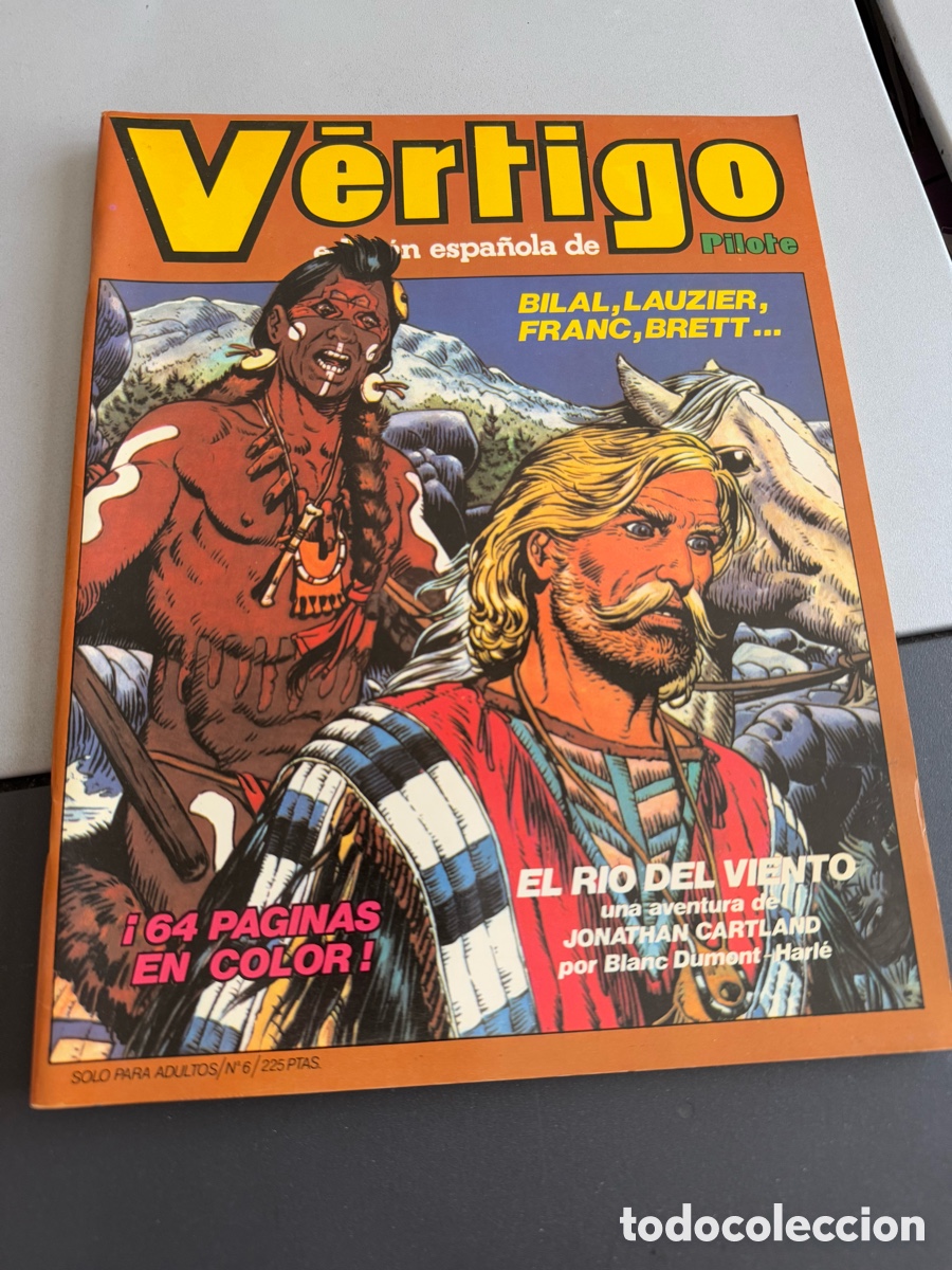 C&oacute;mics: V&Eacute;RTIGO. N 6. Edici&oacute;n Espa&ntilde;ola de Pilote