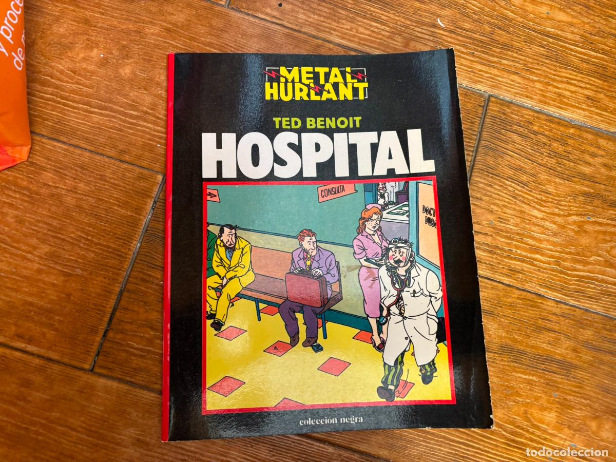 C&oacute;mics: METAL HURLANT COLECCI&Oacute;N NEGRA N&ordm; 9 HOSPITAL - TED BENOIT - EUROCOMIC (1980)