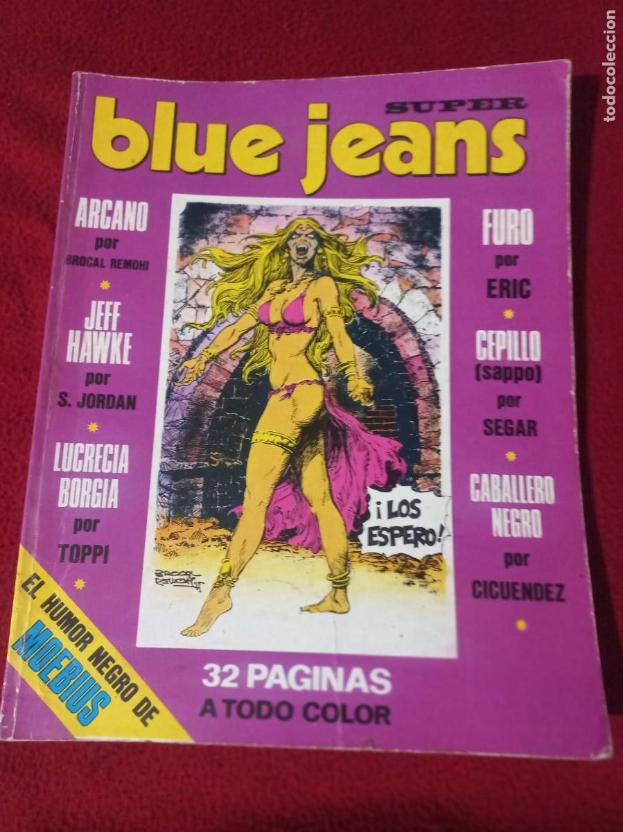 C&oacute;mics: SUPER BLUE JEANS 17 - REVISTA