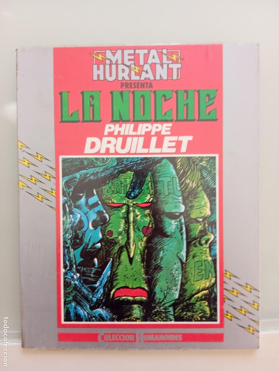 C&oacute;mics: LA NOCHE PHILIPPE DRUILLET, COLECCI&Oacute;N HUMANOIDES N&ordm; 6, METAL HURLANT NUEVO PRECINTADO