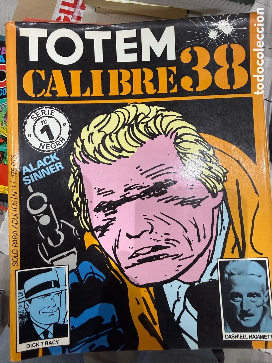 C&oacute;mics: Totem - Calibre 38 - Serie Negra No. 1