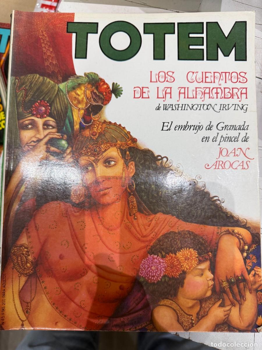 C&oacute;mics: Totem Los Cuentos de la Alhambra - Washington Irving por Joan Arocas - Nueva Frontera