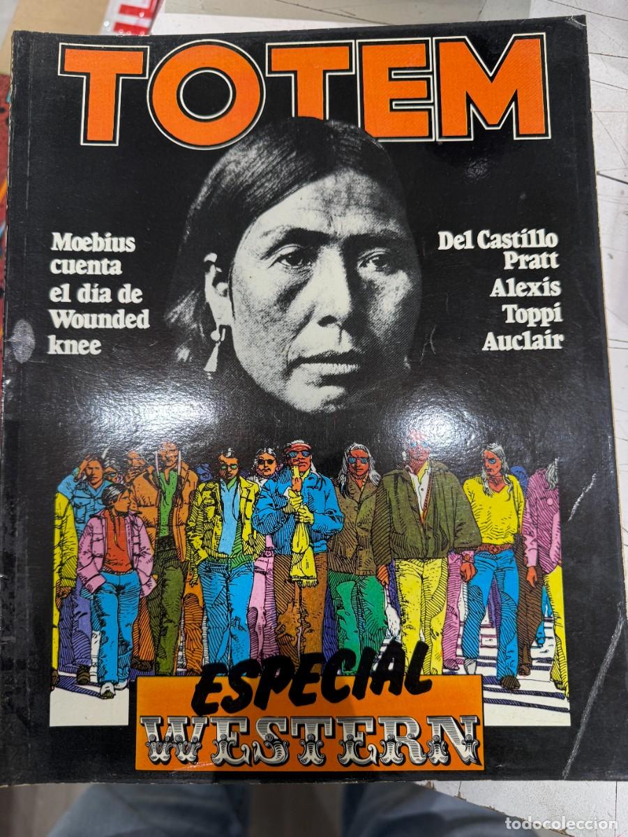 C&oacute;mics: Totem Extra Especial Western - Moebius (Wounded Knee), Hugo Pratt, Toppi, Del Castillo C&oacute;mic Adulto