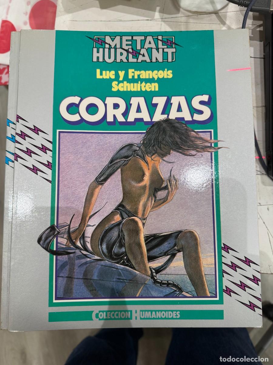 C&oacute;mics: Corazas - Luc y Francois Schuiten - Coleccion Humanoides Metal Hurlant Nueva Frontera