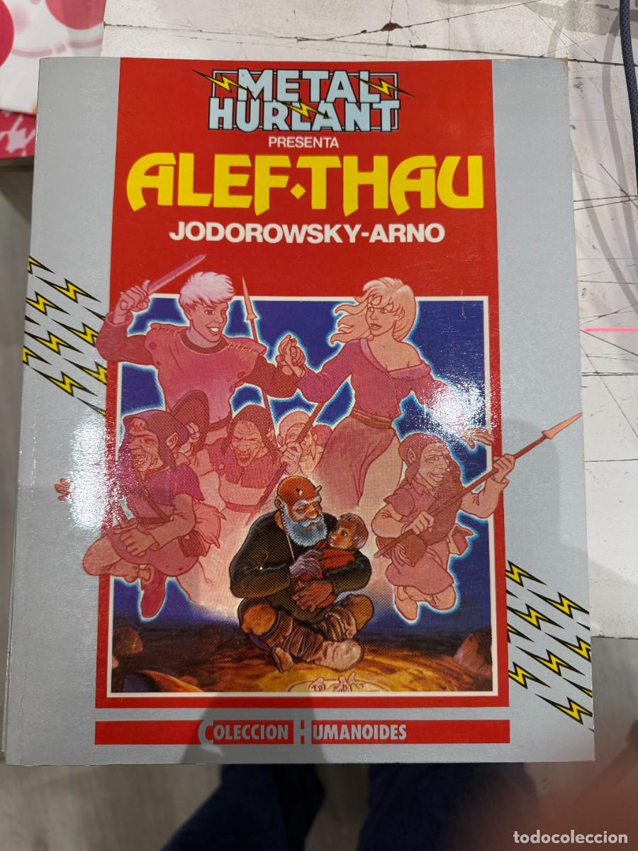 C&oacute;mics: Alef-Thau - Jodorowsky / Arno - Colecci&oacute;n Humanoides / Metal Hurlant