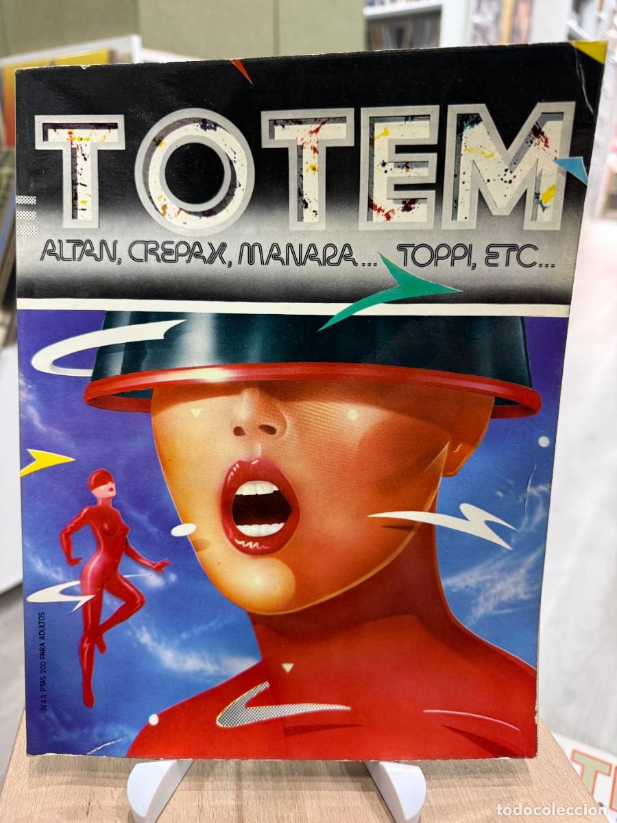 C&oacute;mics: Totem N&ordm; 44 - Milo Manara, Crepax, Altan, Toppi - Nueva Frontera 1982