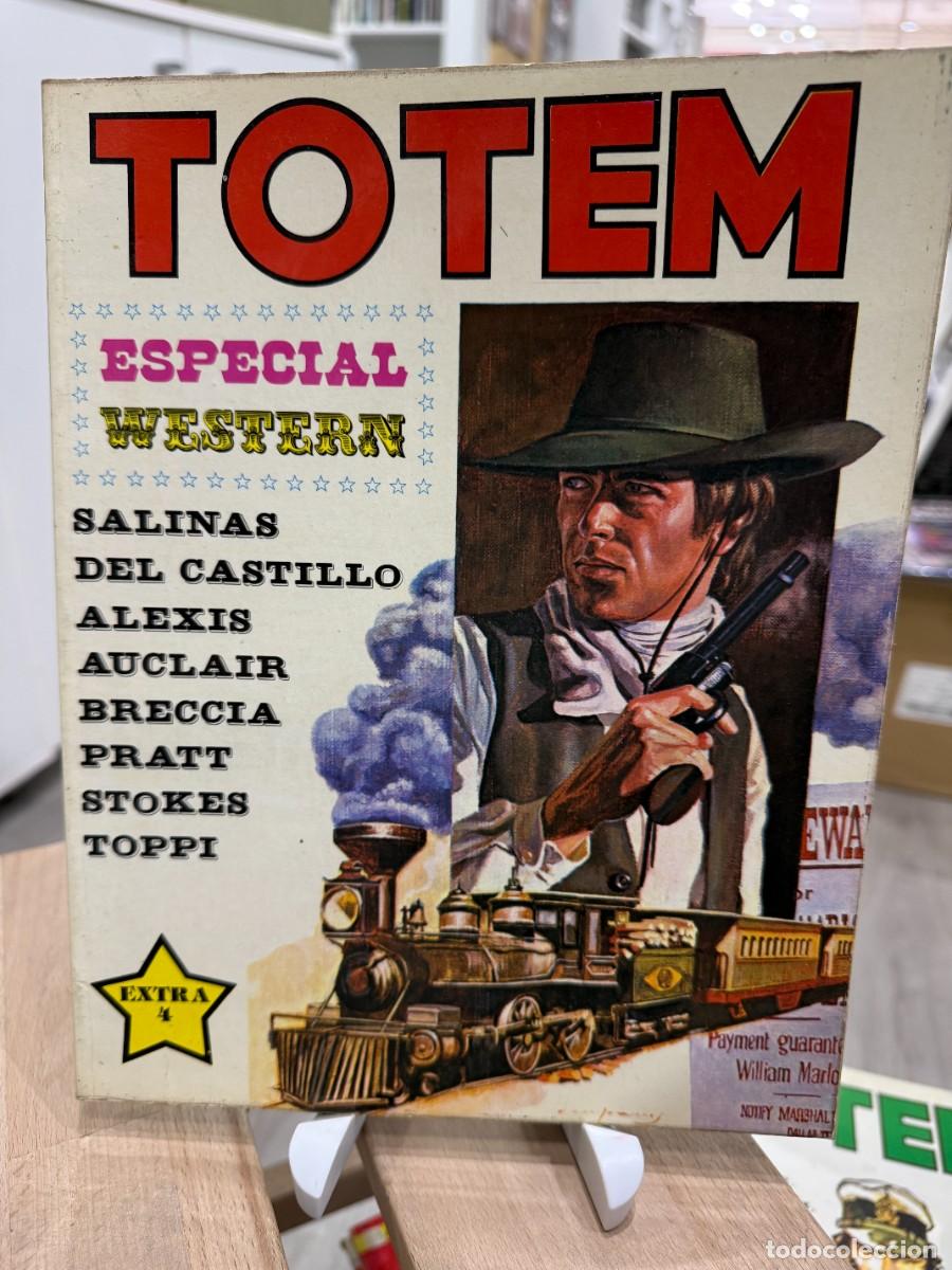 C&oacute;mics: EXTRA TOTEM N&ordm; 4 - ESPECIAL WESTERN - Pratt, Breccia, Toppi, Salinas