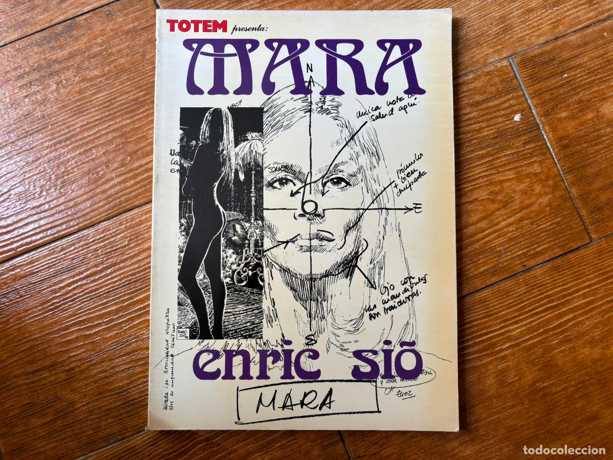 C&oacute;mics: TOTEM BIBLIOTECA N&ordm; 6 MARA DE ENRIC SI&Oacute; EDITORIAL NUEVA FRONTERA 1982