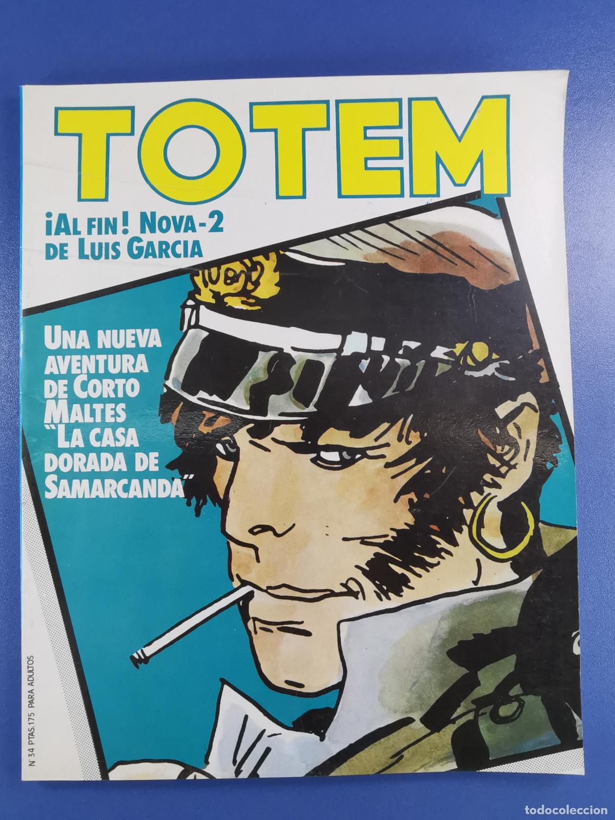 Comics : TOTEM - n&ordm; 34 - Corto Malt&eacute;s: La casa dorada de Samarcanda - Pratt - Nueva Frontera