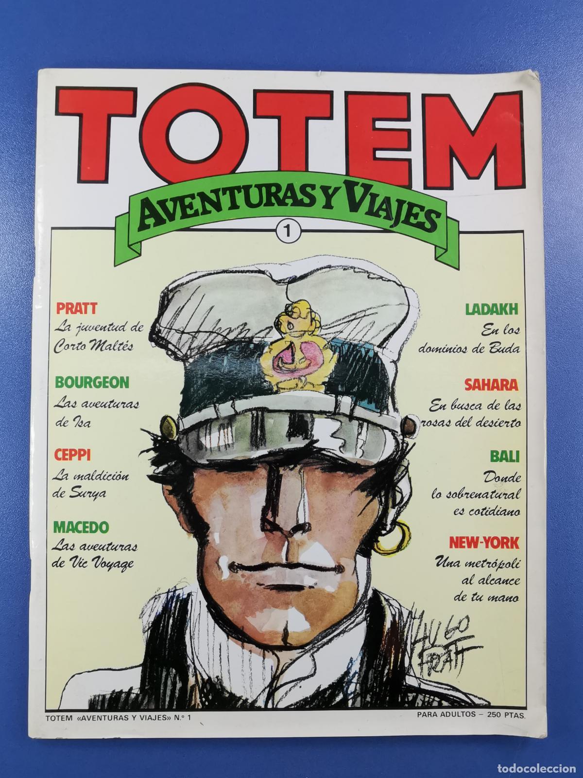 Comics: TOTEM - AVENTURAS Y VIAJES - n&ordm; 1 - Corto Malt&eacute;s / Pratt - Nueva Frontera
