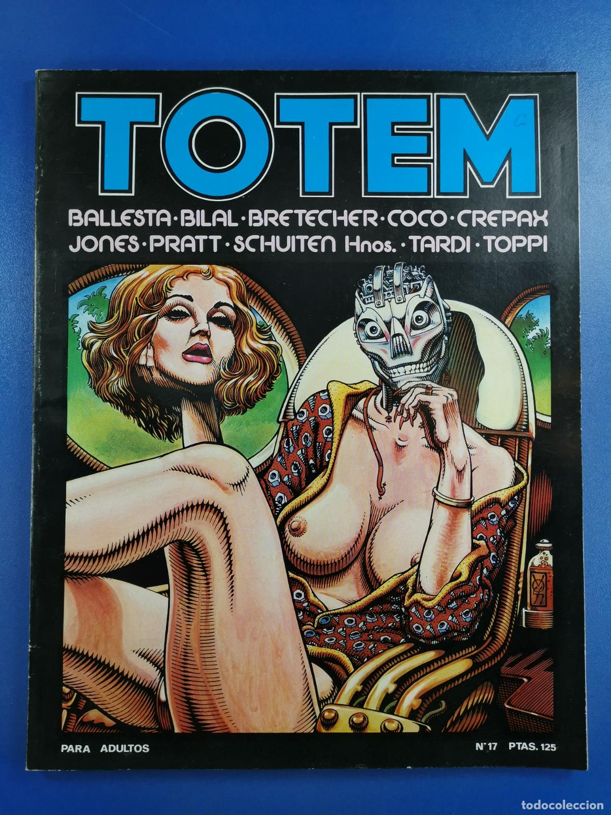 Comics: TOTEM - n&ordm; 17 - Bilal, Crepax, Pratt, Tardi - c&oacute;mic adultos - Nueva Frontera