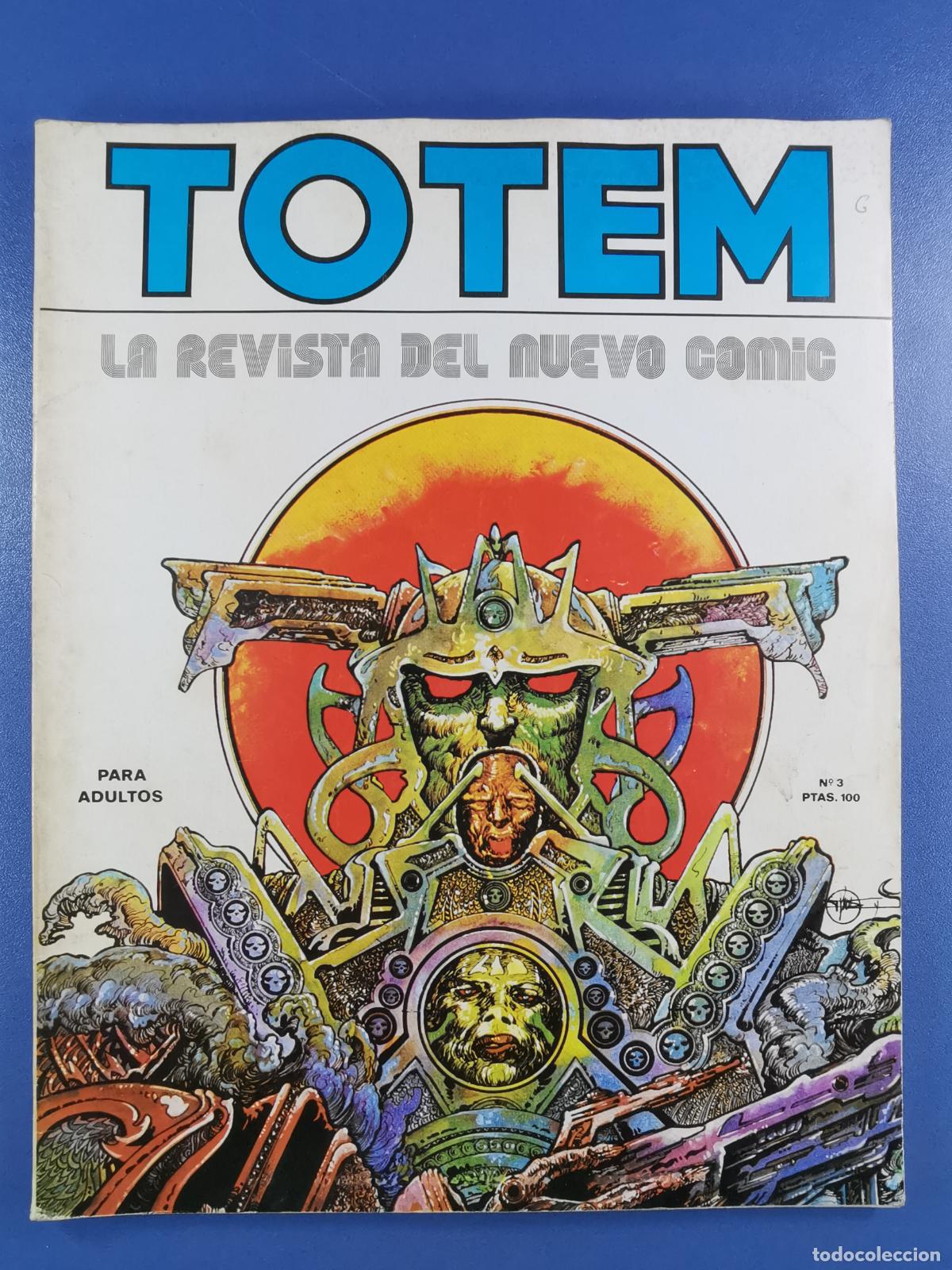 Comics : TOTEM - LA REVISTA DEL NUEVO C&Oacute;MIC - n&ordm; 3 - c&oacute;mic adultos - Nueva Frontera