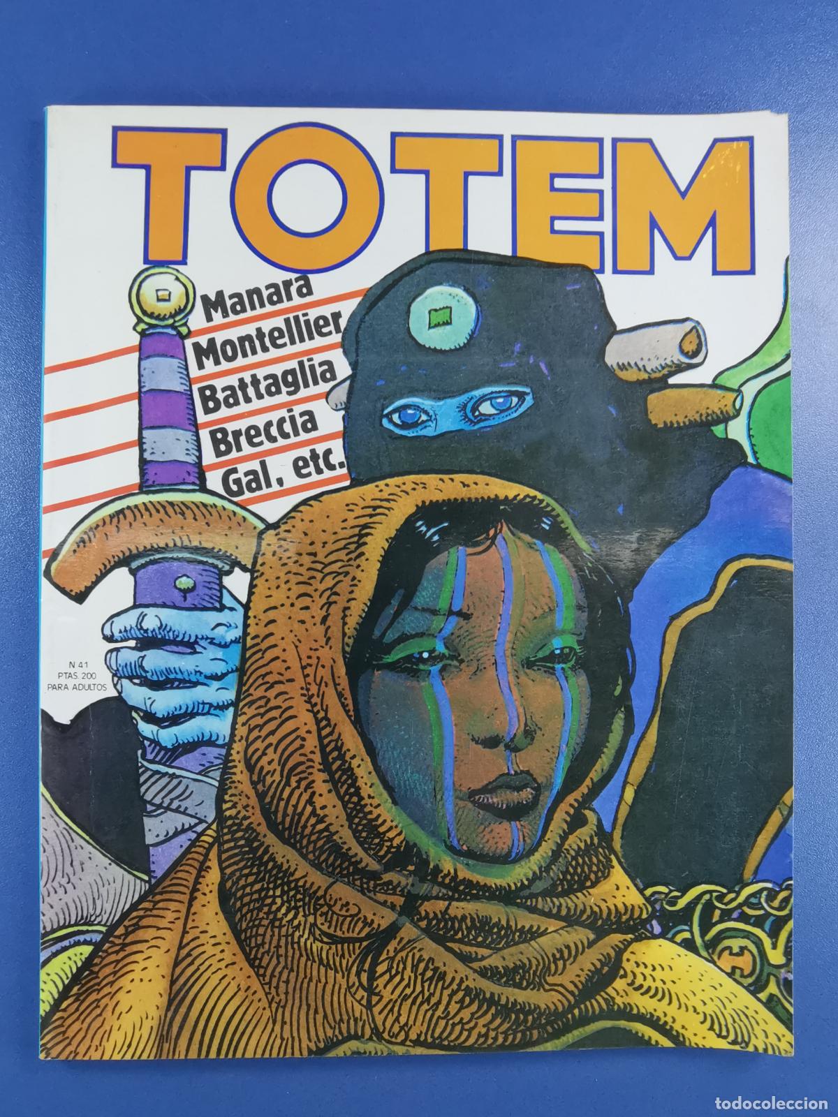 Comics : TOTEM - n&ordm; 41 - Manara, Montellier, Battaglia, Breccia - c&oacute;mic adultos - Nueva Frontera