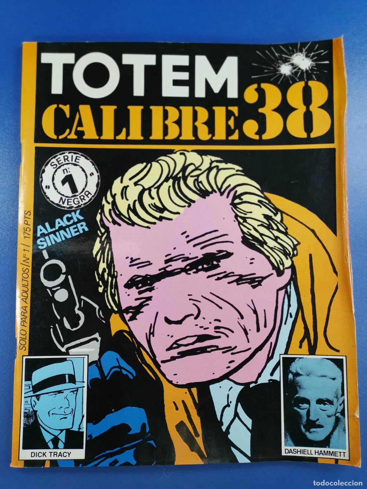Comics : TOTEM CALIBRE 38 - SERIE NEGRA n&ordm; 1 - Alack Sinner - c&oacute;mic adultos - Nueva Frontera