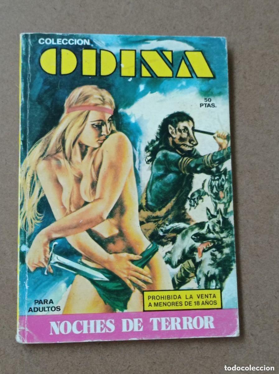 C&oacute;mics: ODINA N&ordm; 4. NOCHES DE TERROR. NUEVA FRONTERA 1978. EROTISMO, VIKINGOS. PUBLICIDAD DE DIABOLIK. +++