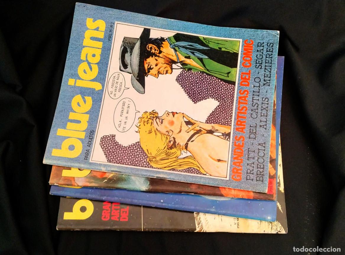 C&oacute;mics: BLUE JEANS 02, 10, 13, 15- ED NUEVA FRONTERA, GRAPA, 1979- LEE CONDICIONES- PRECIO POR UNIDAD