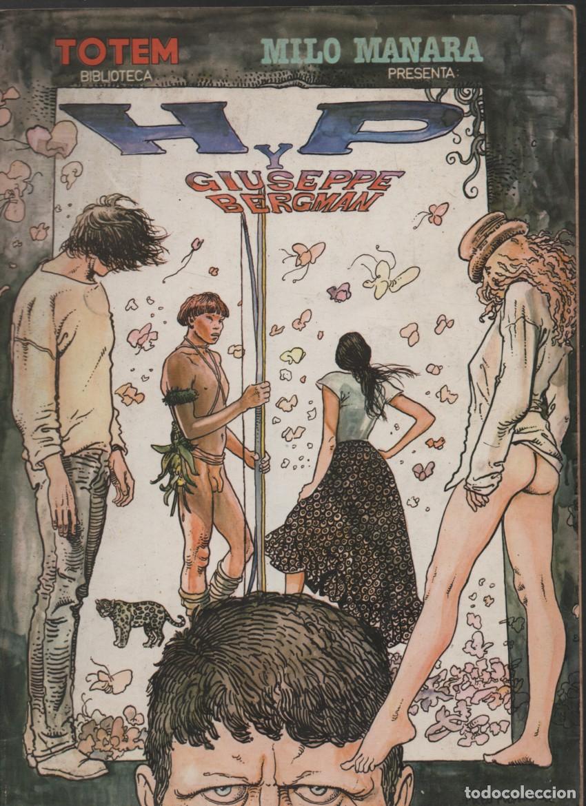 C&oacute;mics: MILO MANARA: H.P. Y GIUSEPPE NERGMAN. BIBLIOTECA TOTEM. H. P. - GIUSEPPE BERGMAN