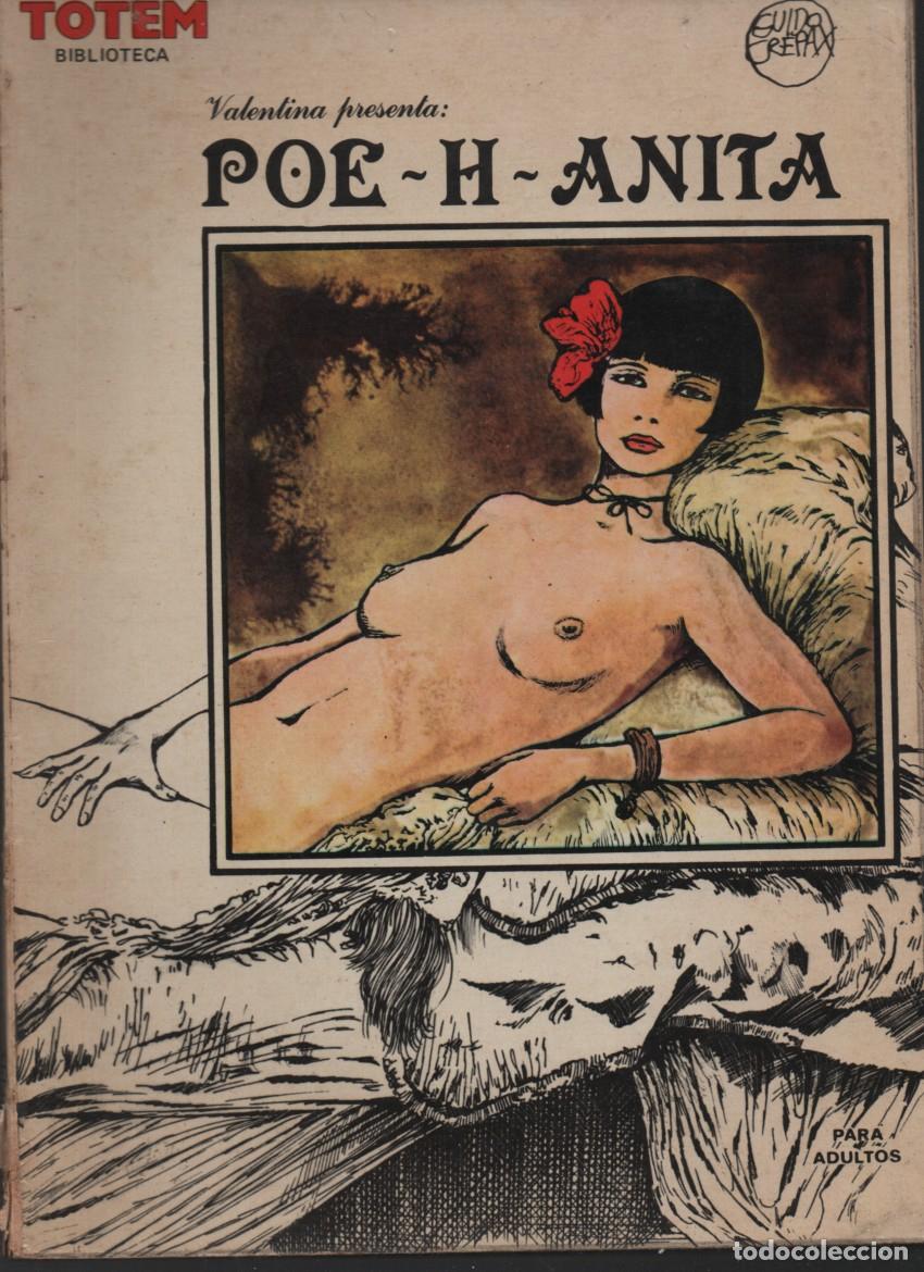 C&oacute;mics: VALENTINA PRESENTA: POE-H-ANITA. GUIDO CREPAX. BIBLIOTECA TOTEM. POE - H - ANITA