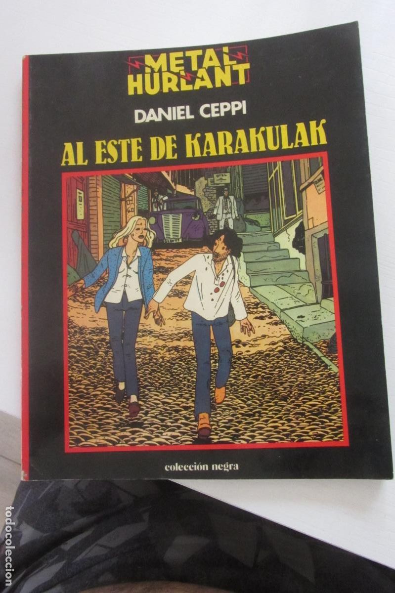 Comics: COLECCI&Oacute;N NEGRA N&ordm;4 AL ESTE DE KARAKULAK 1981 METAL HURLANT DANIEL CEPPI NUEVA FRONTERA arx248