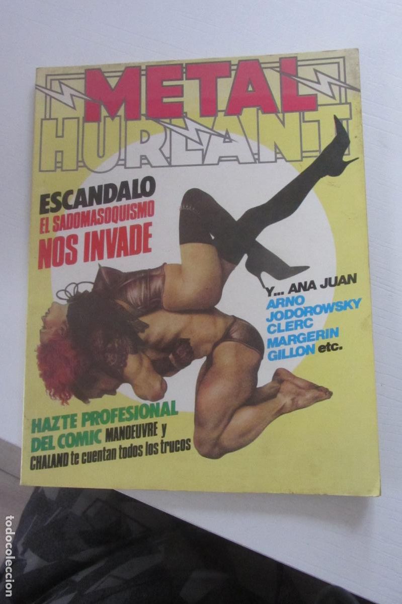 C&oacute;mics: METAL HURLANT N&ordm; 32 - ESCANDALO EL SADOMASOQUISMO NOS INVADE EUROCOMIC NUEVA FRONTERA arx242