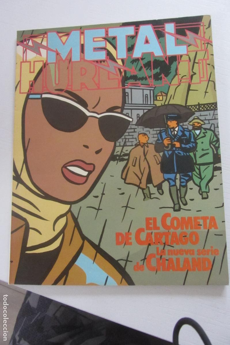 C&oacute;mics: METAL HURLANT N&ordm; 41 CON EL COMETA DE CARTAGO,DE CHALAND,(DE 47).NUEVA FRONTERA,1981 arx242