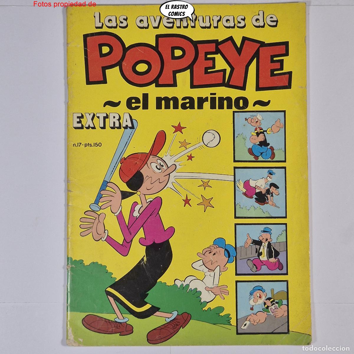C&oacute;mics: Popeye el marino extra n&ordm; 17, ed New Comic 1988