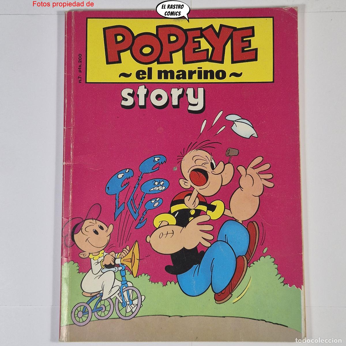 C&oacute;mics: Popeye el marino story n&ordm; 7, ed New Comic 1988