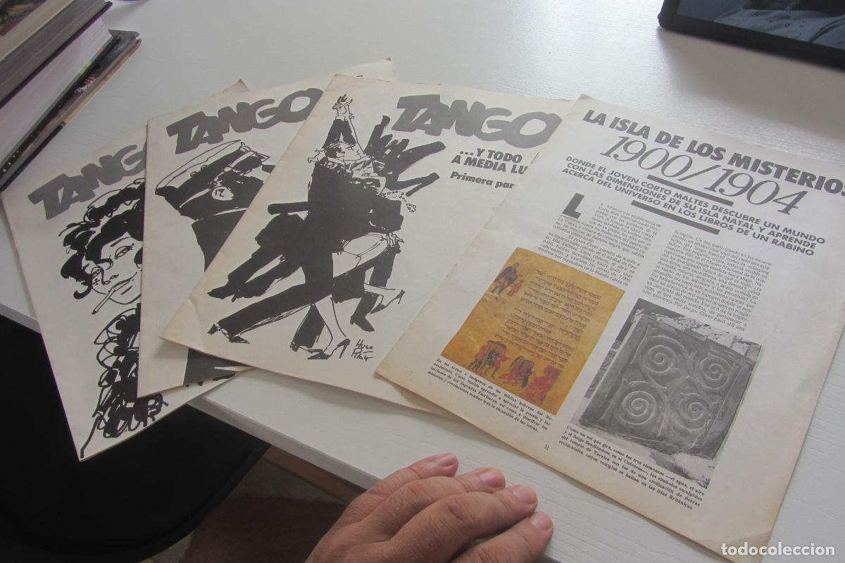 Comics: TANGO Y TODO A MEDIA LUZ PRIMERA SEGUNDA TERCERA PARTE ISLAS MISTERIOS HUGO PRATT arx267