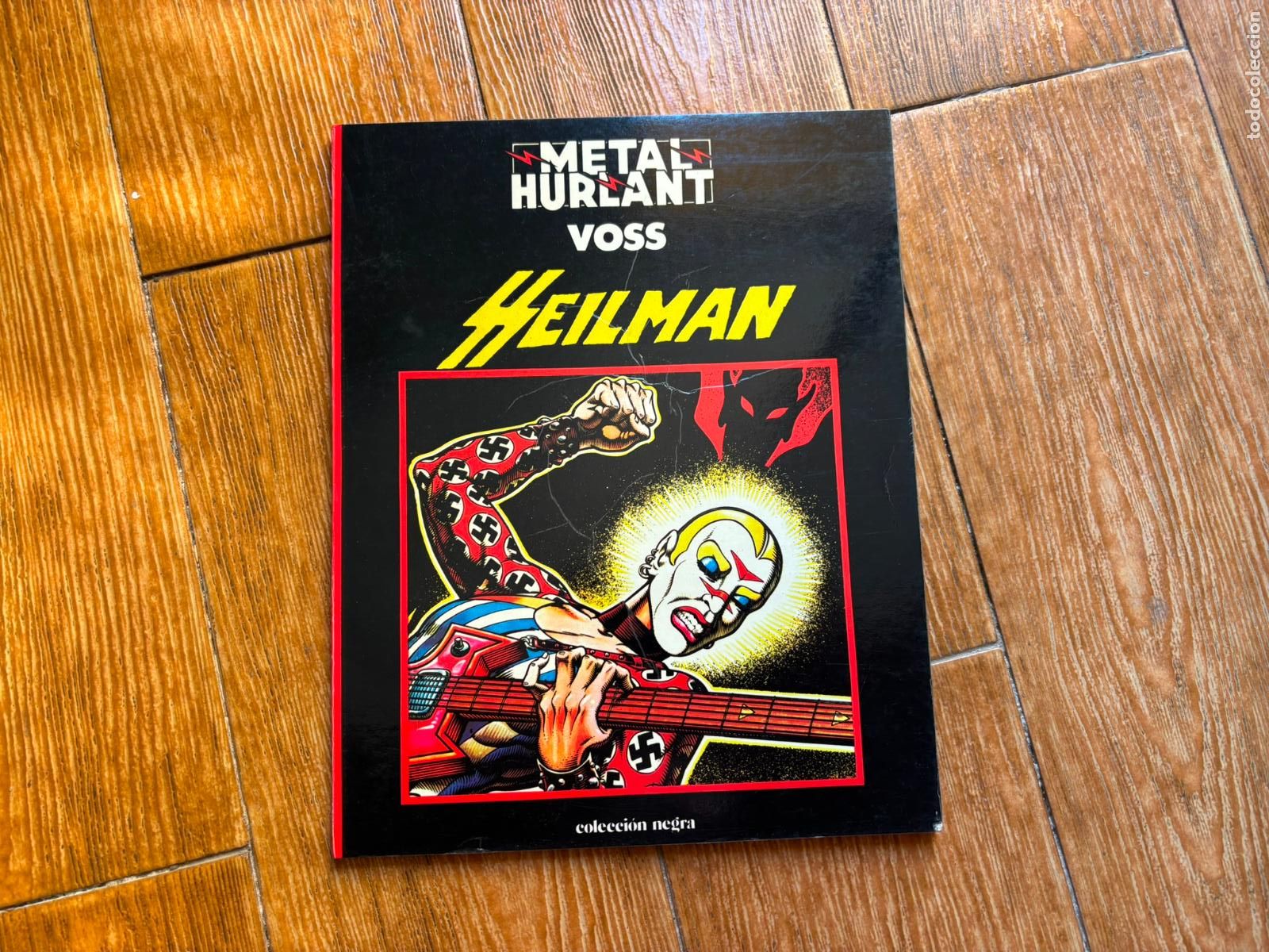 Comics: METAL HURLANT COLECCION NEGRA N&ordm; 1 VOSS SSEILMAN EDITORIAL NUEVA FRONTERA 1980