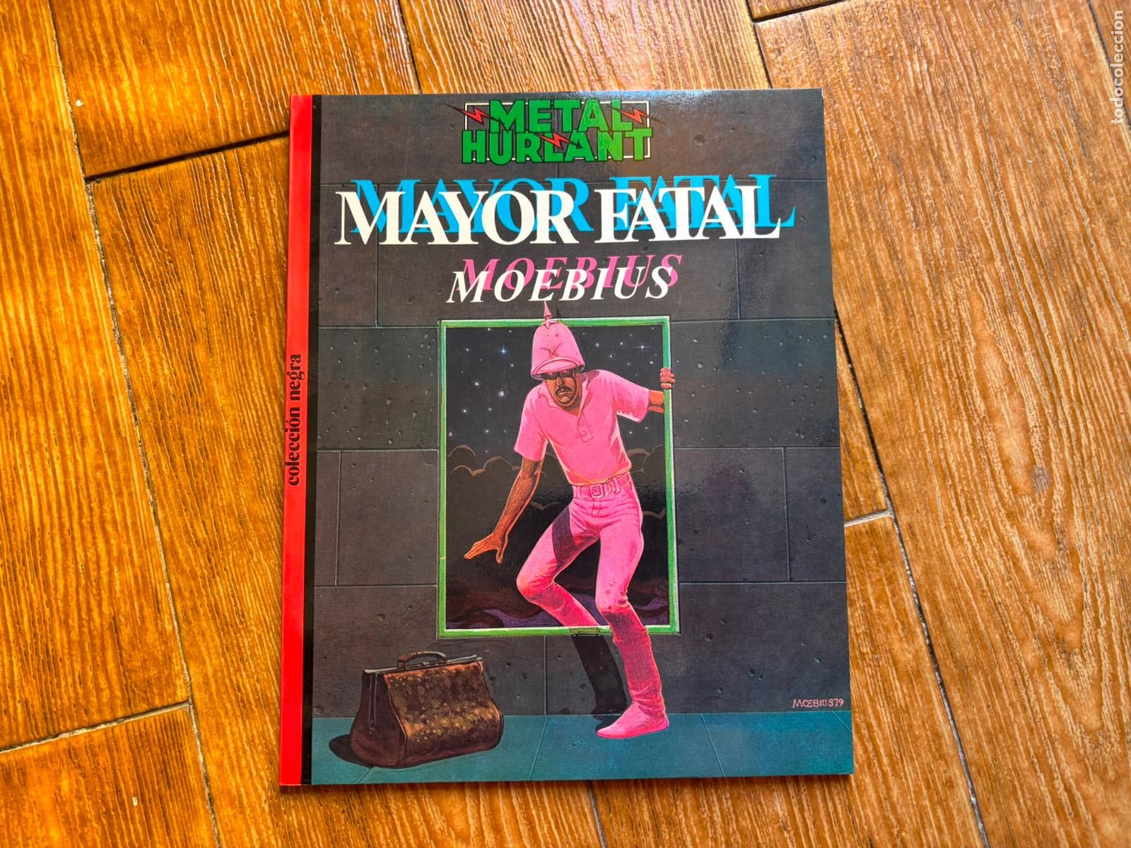 Comics: METAL HURLANT COLECCION NEGRA N&ordm; 15 MAYOR FATAL MOEBIUS EDITORIAL NUEVA FRONTERA 1980