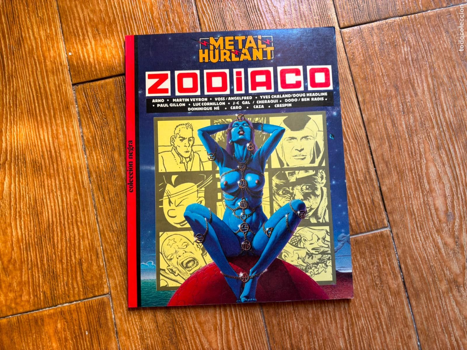 Comics: METAL HURLANT COLECCION NEGRA N&ordm; 19 ZODIACO EDITORIAL NUEVA FRONTERA 1980