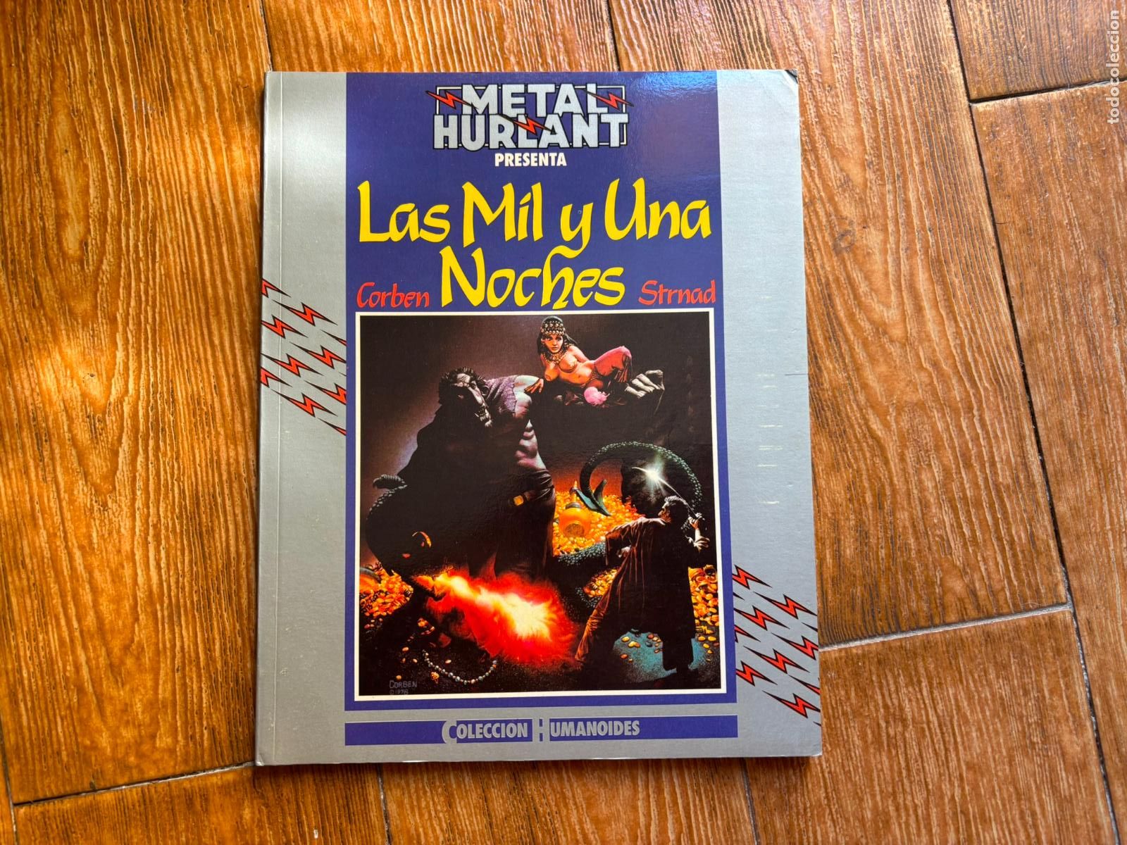 Comics: METAL HURLANT COLECCION HUMANOIDES N&ordm; 3 RICHARD CORBEN MIL UNA NOCHES EDITORIAL NUEVA FRONTERA 1980