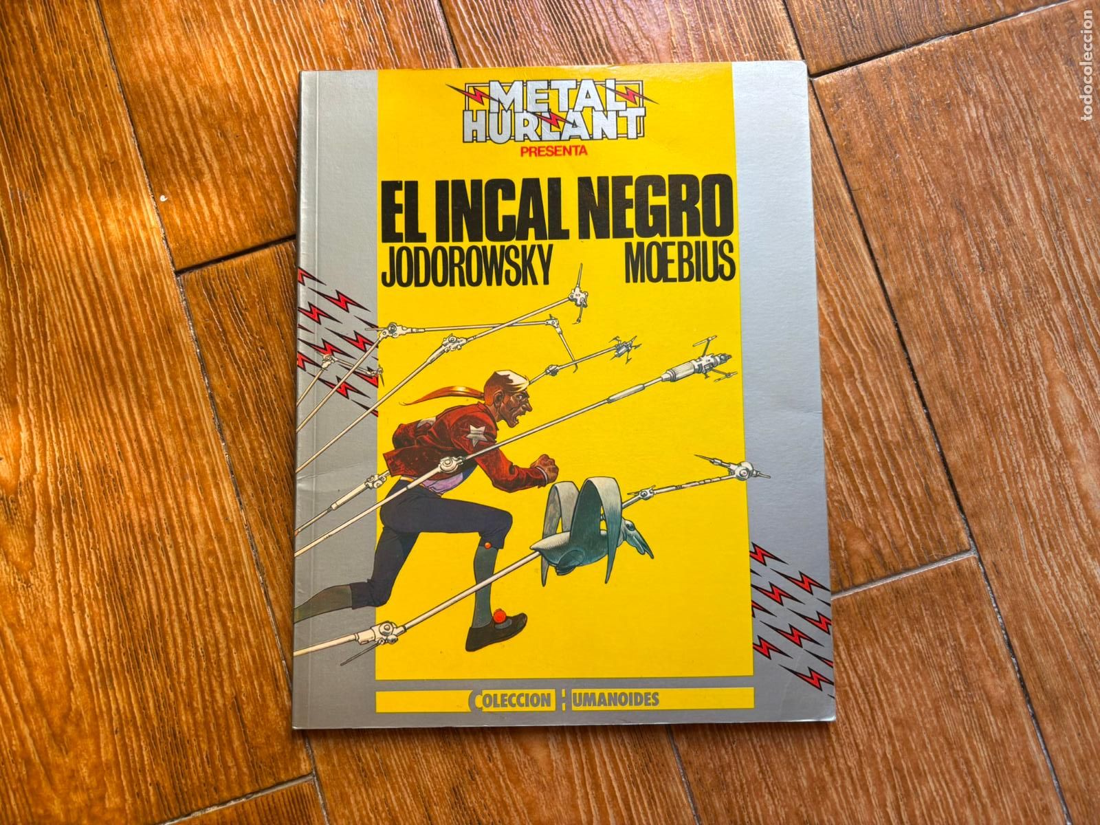 Comics: METAL HURLANT COLECCION HUMANOIDES N&ordm; 11 EL INCAL NEGRO MOEBIUS EDITORIAL NUEVA FRONTERA 1980